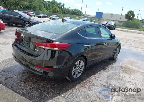 2017 Hyundai Elantra Limited из США, поврежденный, VIN KMHD84LF9HU284567